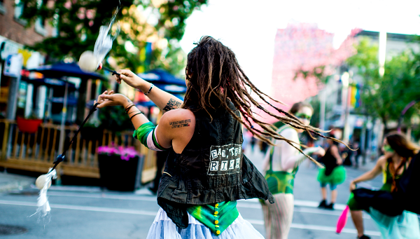 Crédit photo : Sage Rebelle pour le Cirque Hors Piste