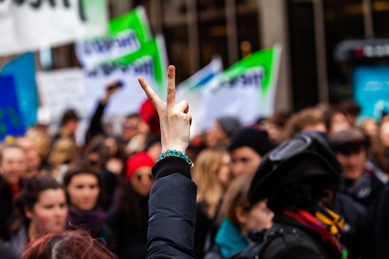 Manifestation contre la violence Montréal