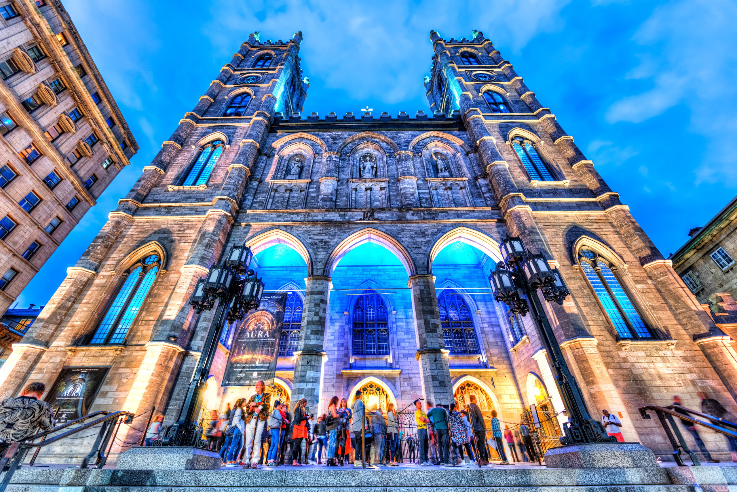 Basilique Notre-Dame pour concert Mécénat Musica